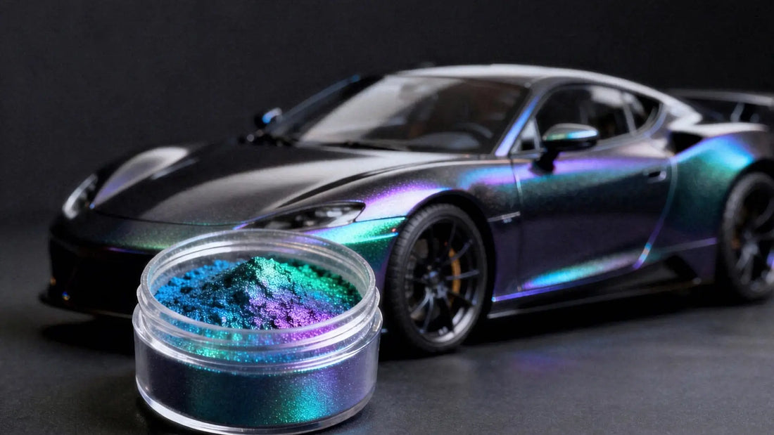 How Particle Size Influences Optical Pigment Appearance and Effects in Custom Automotive Finishes