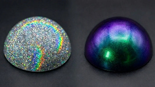 Holographic Pigments vs Optical Pigments: Differences in Optical Structure, Technology, and Color Effects