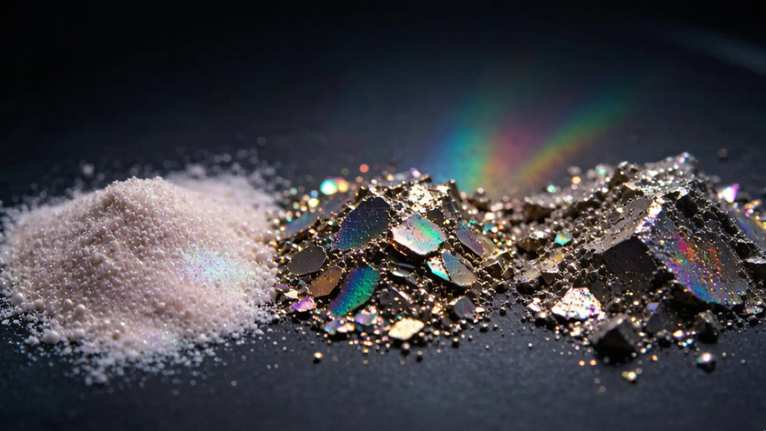 Optical Pigment Particle Size Guide: How Micron Range Affects Color, Sparkle, and Performance