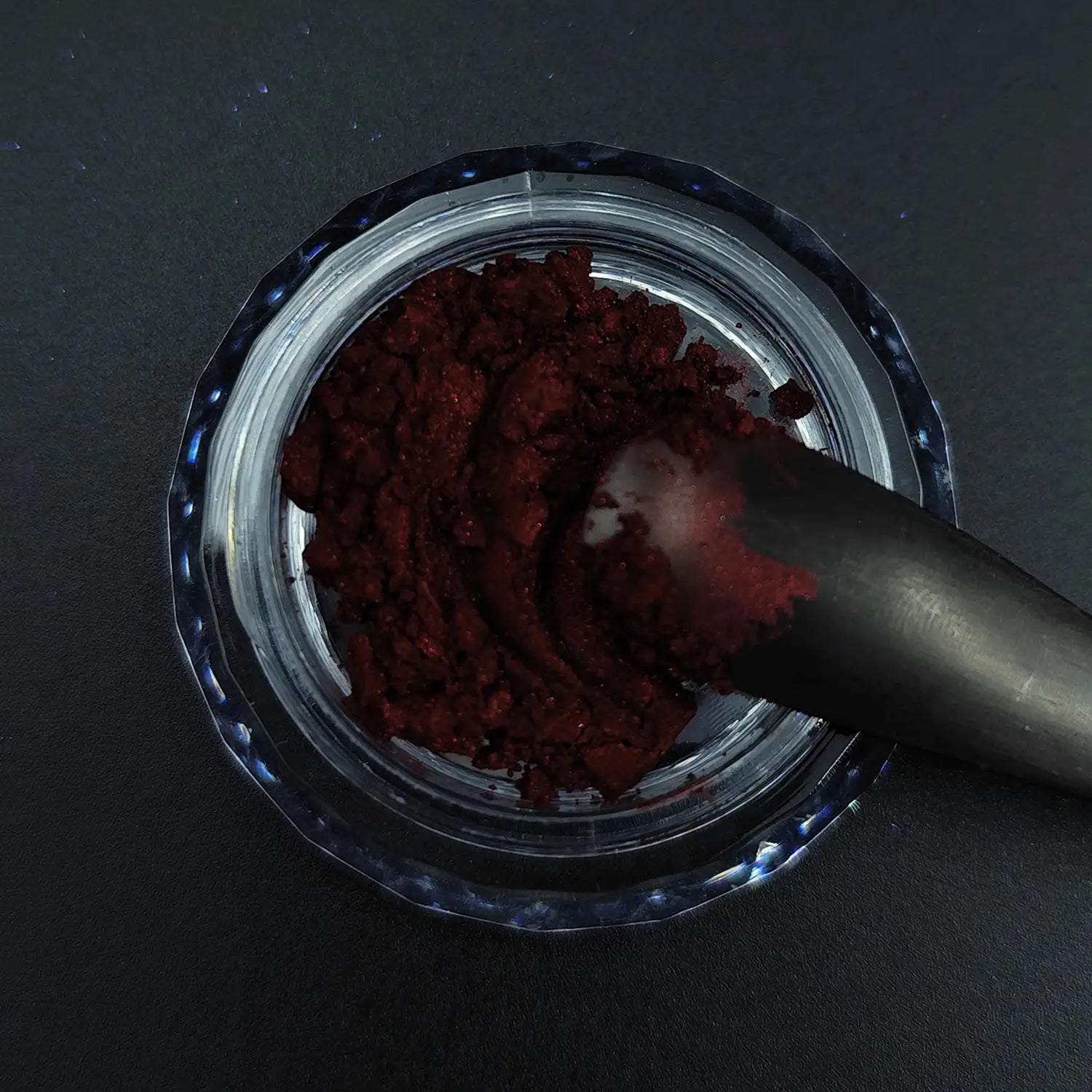 mahogany ember magnetic chrome pigment