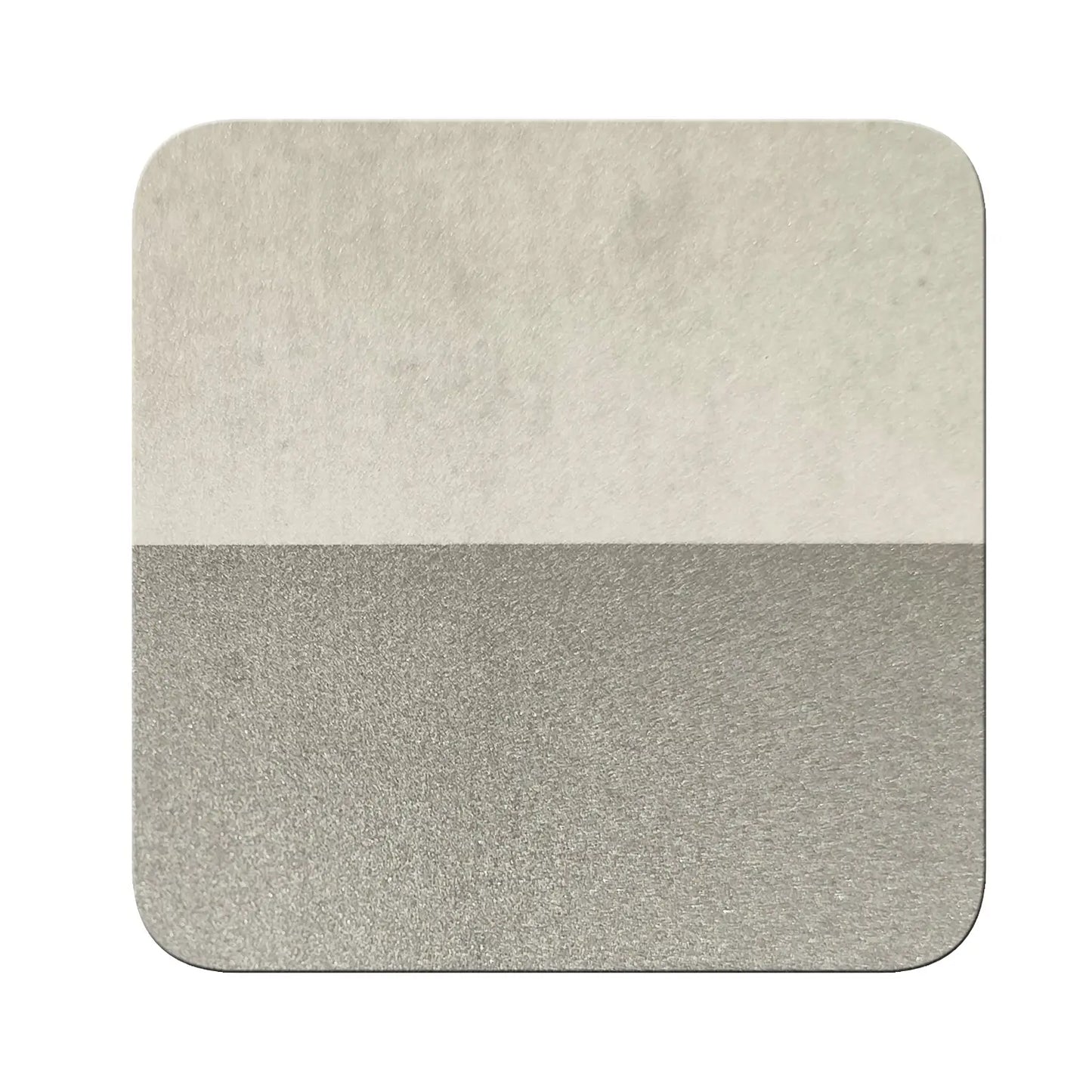 rose silver magnetic chrome pigment on black and white contrast chart showing coverage difference