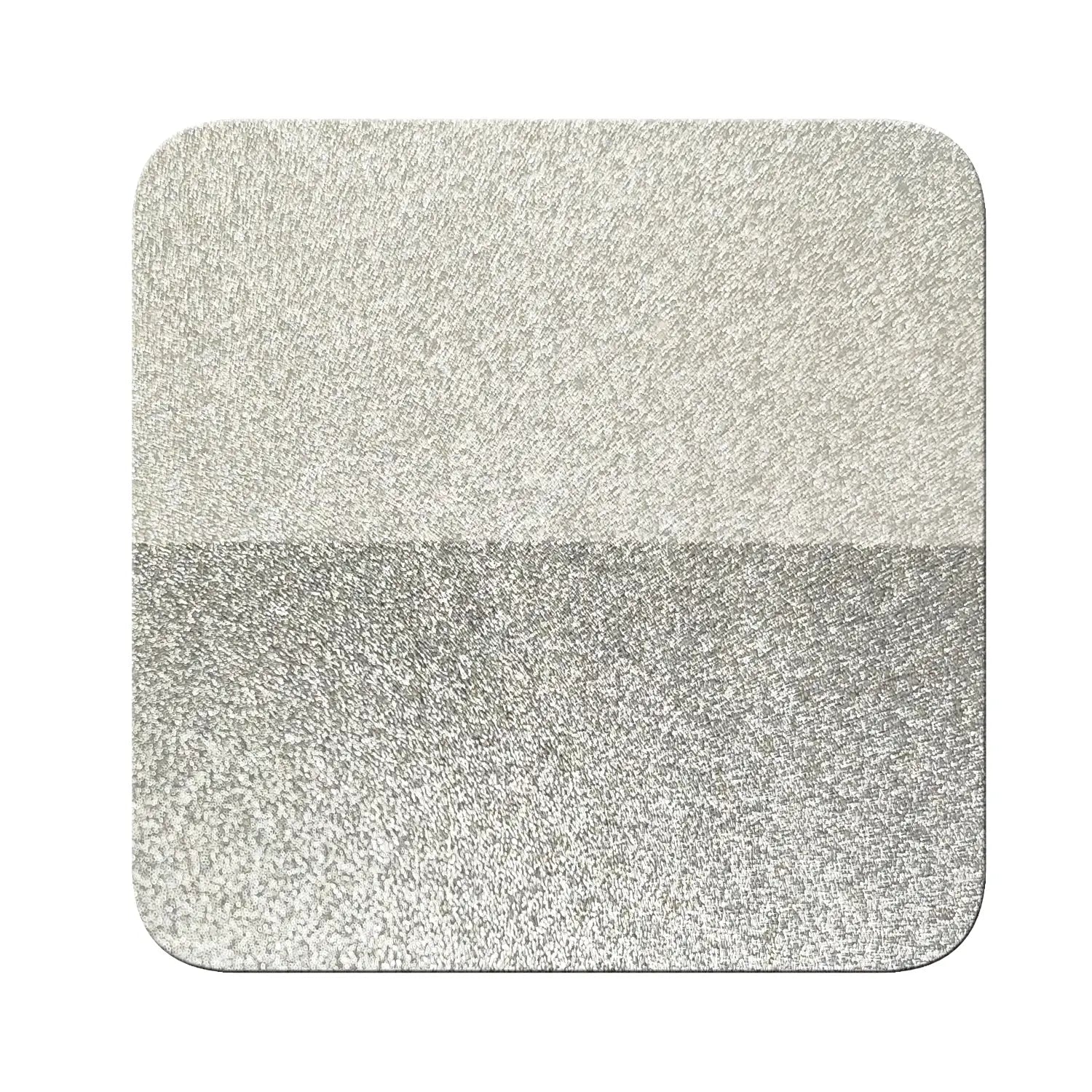 arctic silver magnetic chrome pigment on black and white contrast chart showing coverage difference