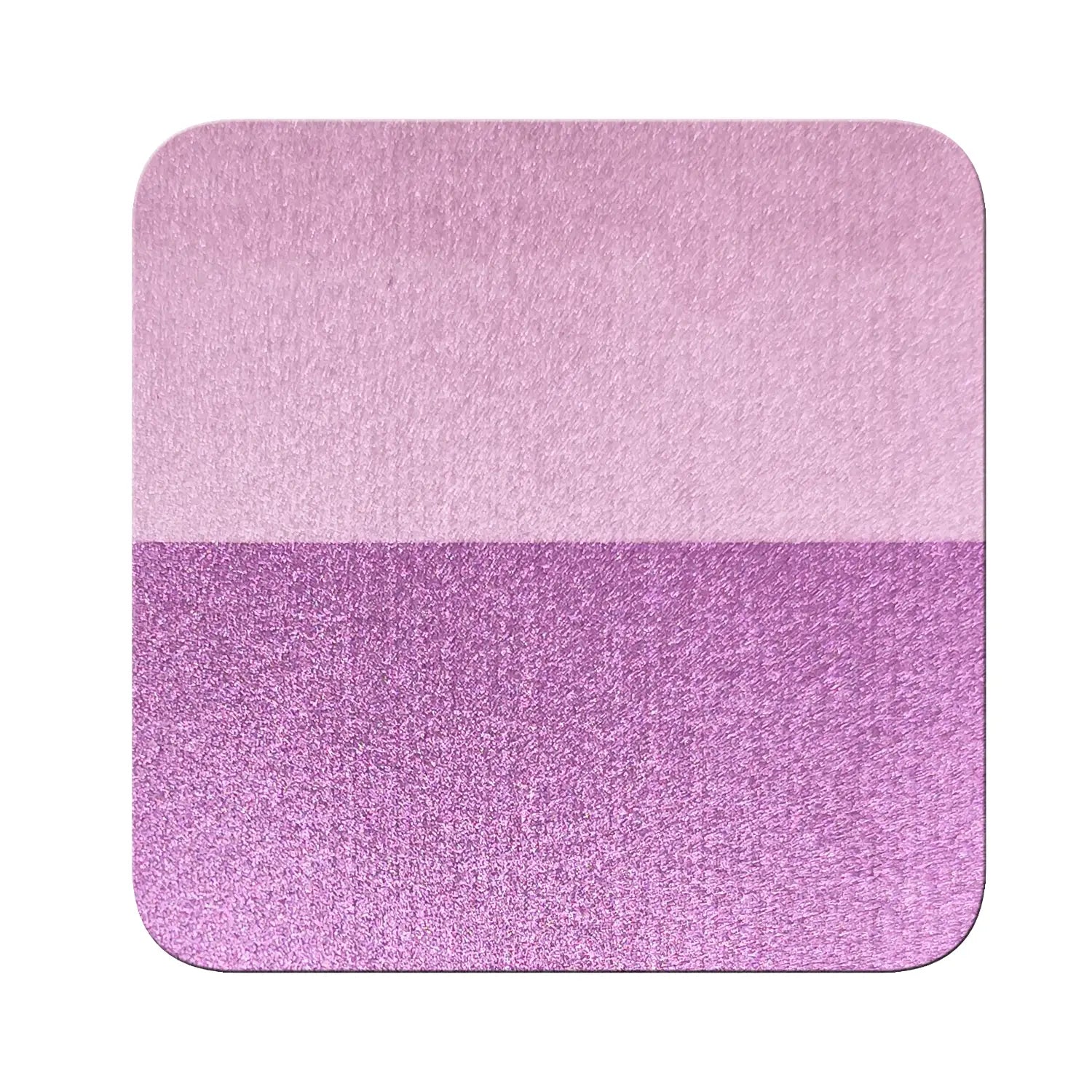 crimson violet chrome metallic pigment on black and white contrast chart showing coverage difference