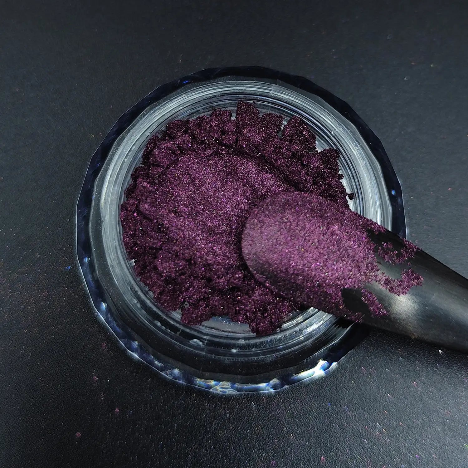 crimson violet chrome metallic pigment