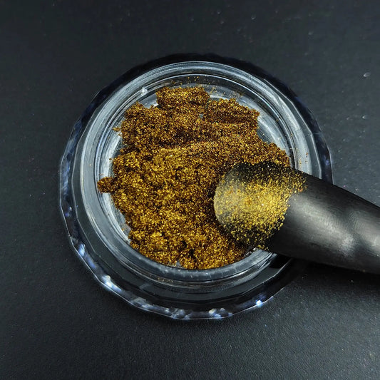 golden amber chrome metallic pigment