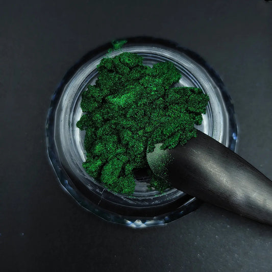 emerald green chrome metallic pigment