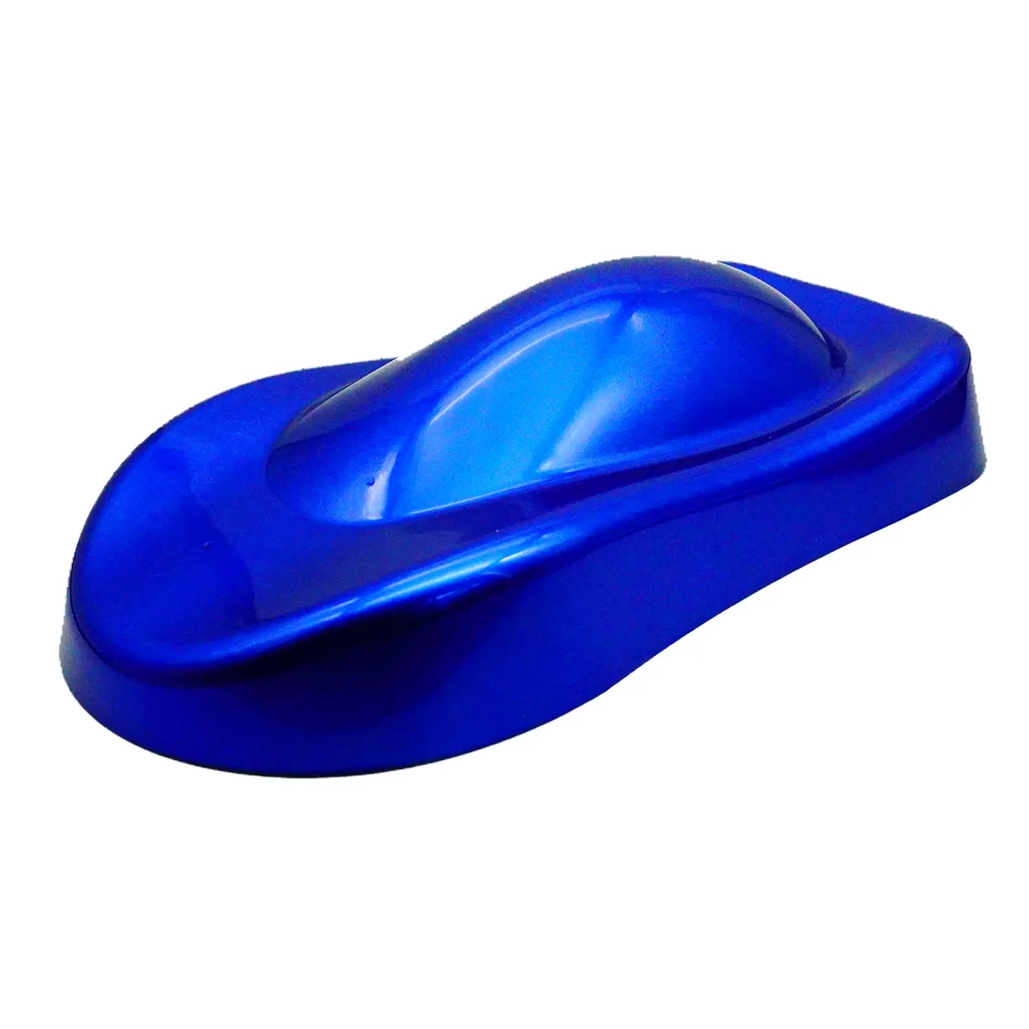 sapphire blue chrome metallic pigment sprayed on automotive film coating effect