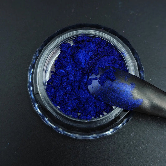 sapphire blue chrome metallic pigment