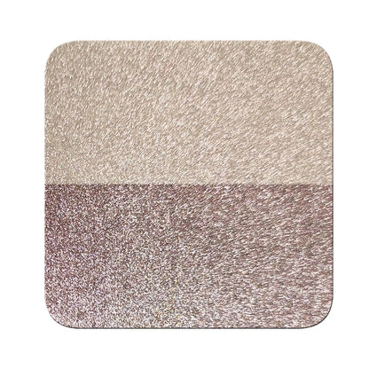 rose blush to desert gold opaque pigment on black and white contrast chart showing coverage difference