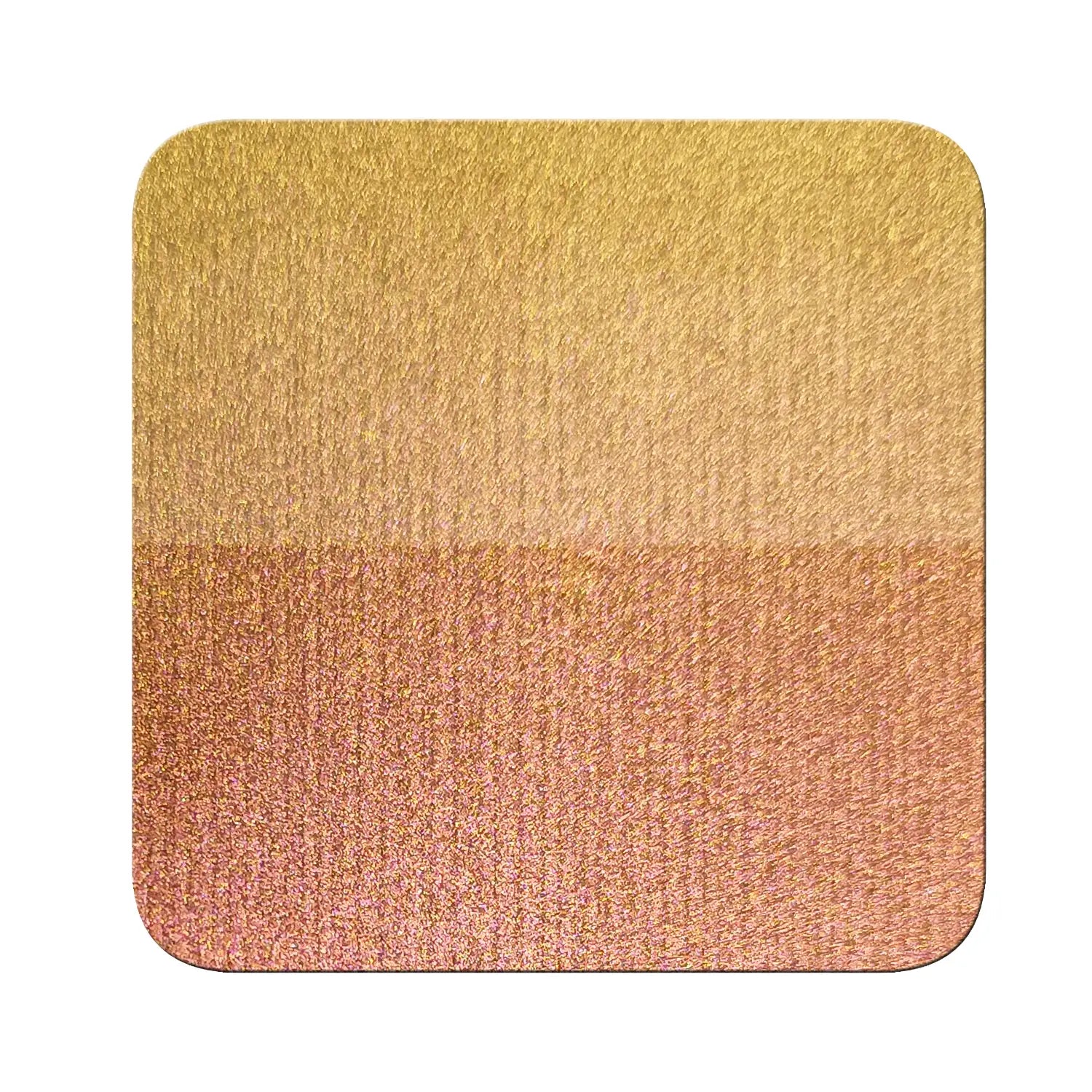 pink aurora to lime glow opaque pigment on black and white contrast chart showing coverage difference