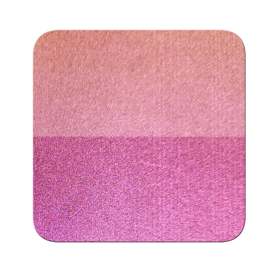 orchid crimson to lime glow opaque pigment on black and white contrast chart showing coverage difference