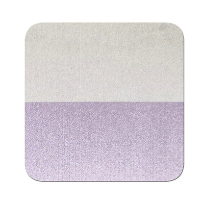 lavender haze to sky blue opaque pigment on black and white contrast chart showing coverage difference