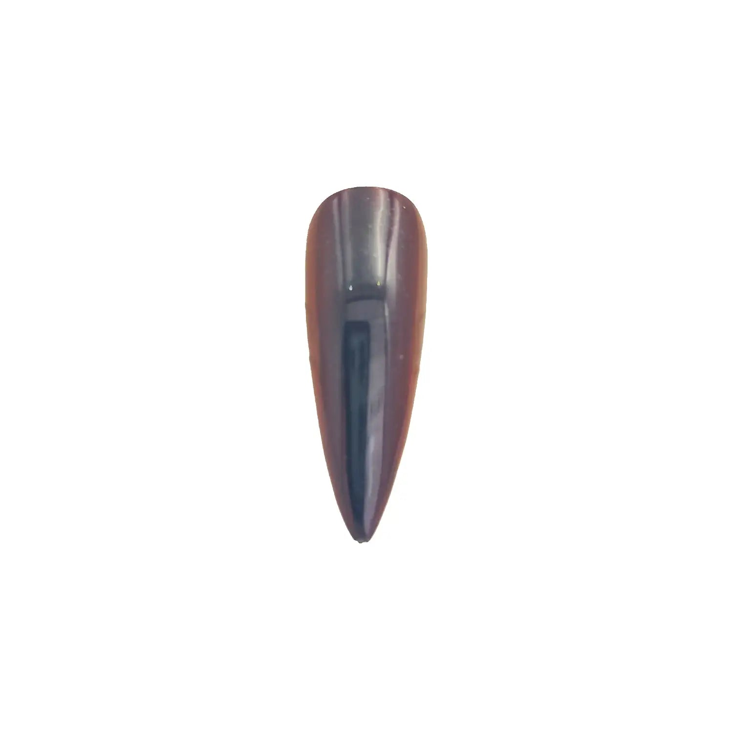 obsidian black copper ember opaque color travel pigment nail effect on black nail tip with visible black to copper color shift