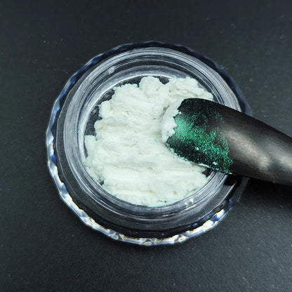 forest green to ocean cyan color travel translucent pigment