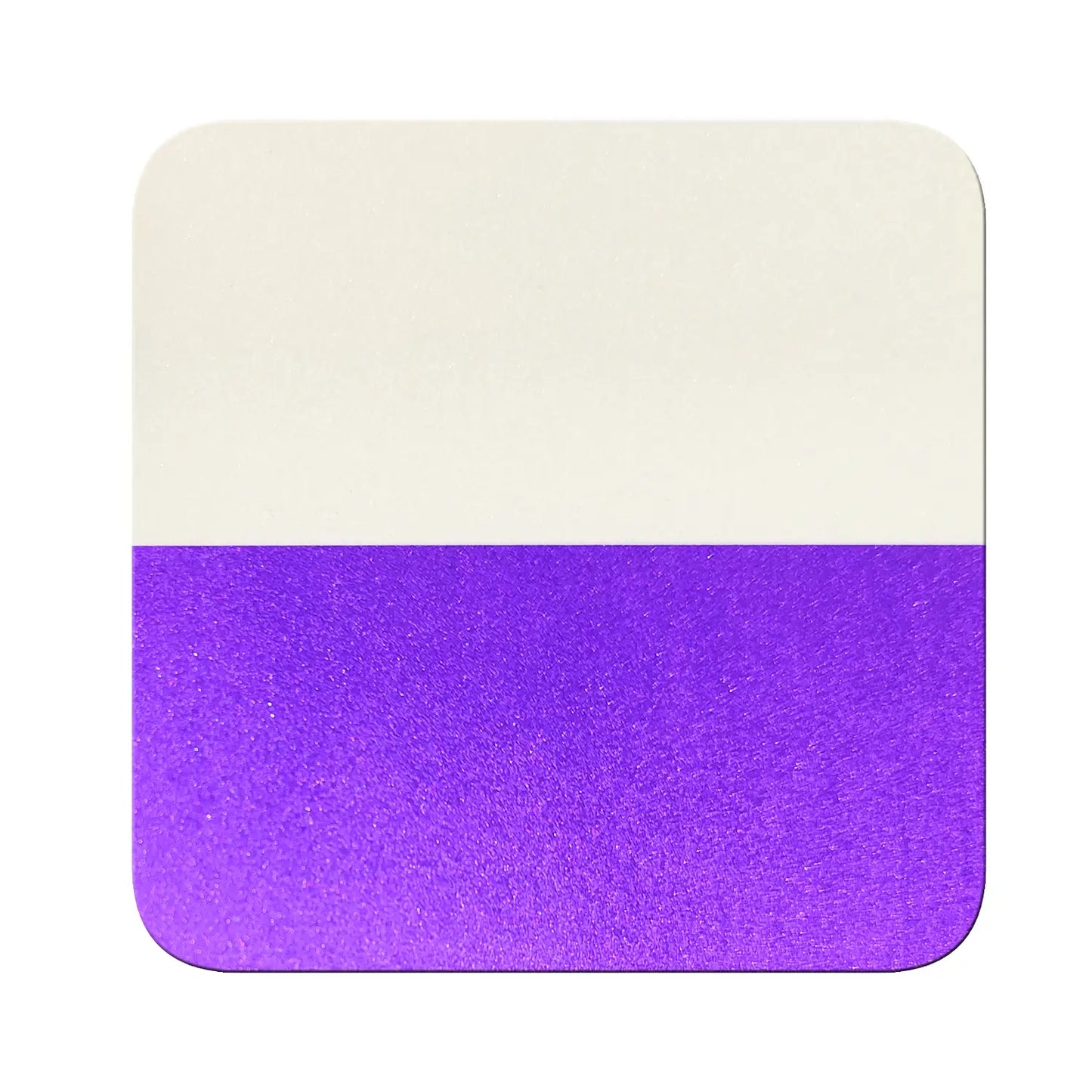 violet bloom to rose petal translucent pigment on black and white contrast chart showing transparency difference
